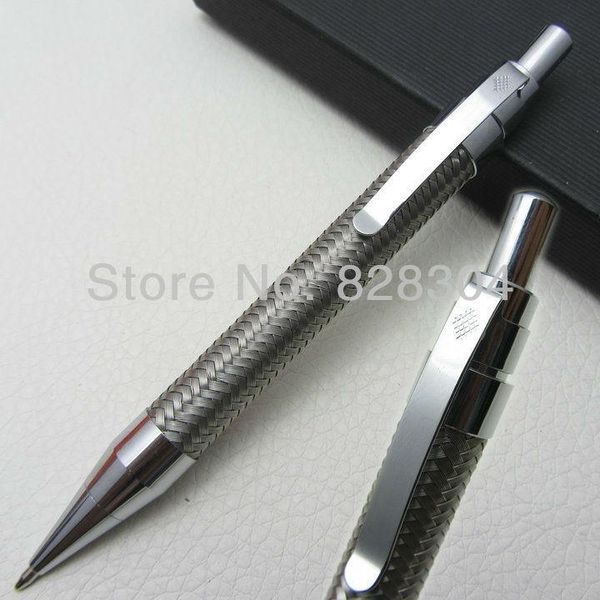 

delivery jinhao press pen metallic stripes heavy feel ballpoint pens, Blue;orange