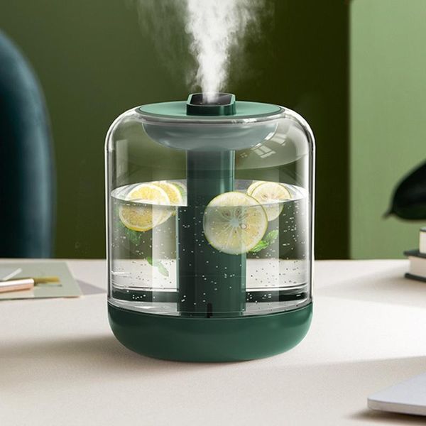 

ultrasonic air humidifier essential oil aroma diffuser with led night light, 2000mah whisper-quiet smart operation humidifiers
