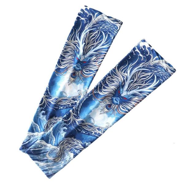 

sunscreen sleeve female arm guard ice silk ultraviolet solid color men sunscreen fishing