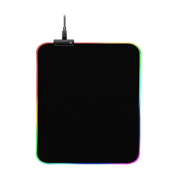 

mouse pads & wrist rests rgb pad waterproof water mat led table light computer mousepad durable luminescent with backlit large gamer keyboar