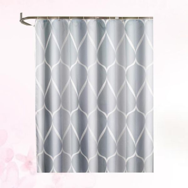 

simple waterproof shower curtain thickened polyester bathroom curtains decoration (80x180cm)