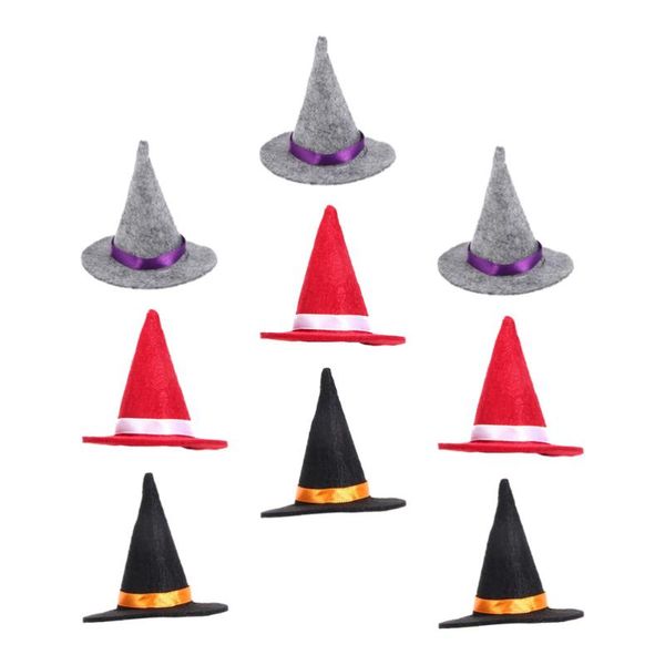 

party hats 9pcs creative bottle adorable ultra small witch hat