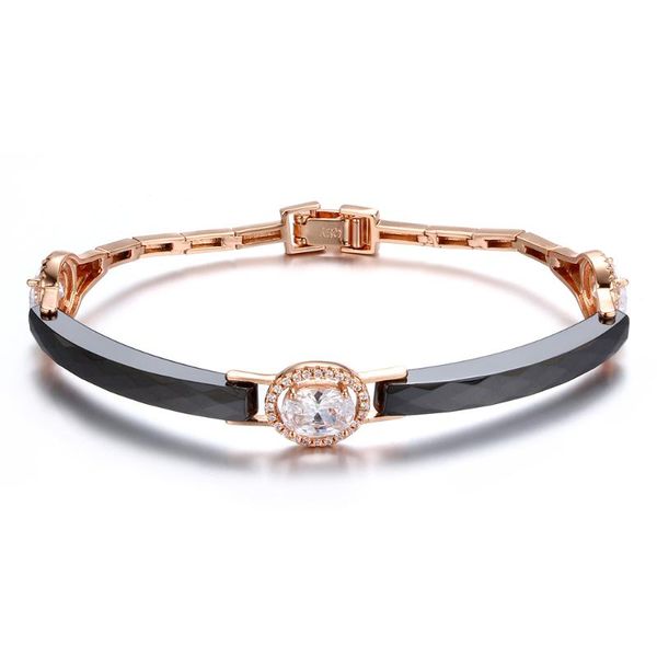 

bangle unusual 2021 trend for women classic link magnetic bracelet friend bracelets on hand, Black