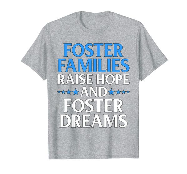 

foster families foster dreams t-shirt, White;black