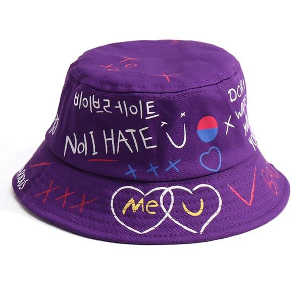 

cloches children harajuku bucket hat fishing outdoor panama cute print cap summer for fisherman