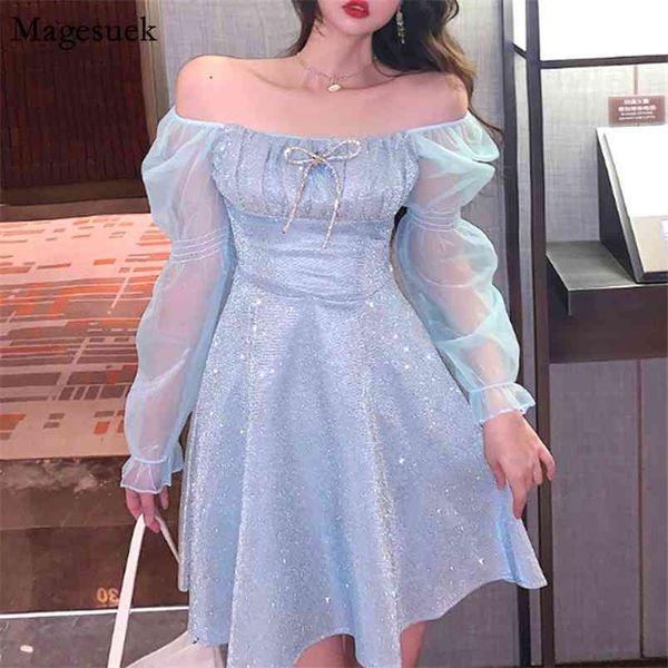 

autumn vintage mesh dress fairy bandage bodycon mini women elegant ladies es for party vestido 12388 210512, Black;gray
