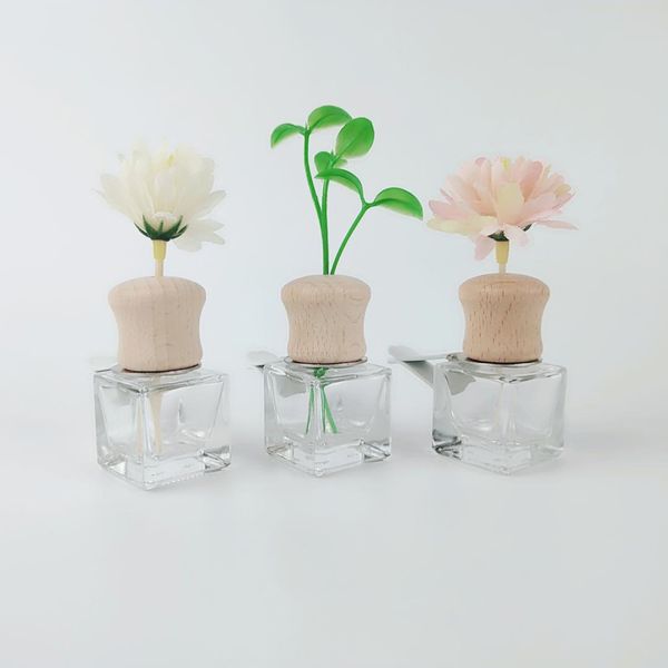 

flower outlet perfume bottles car air conditioning outlets perfume pendant car hanging empty bottle essential oils air freshener