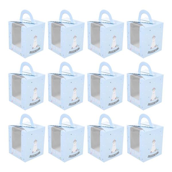 

gift wrap 50pcs cartoon paper cake containers muffin cupcake boxes holders