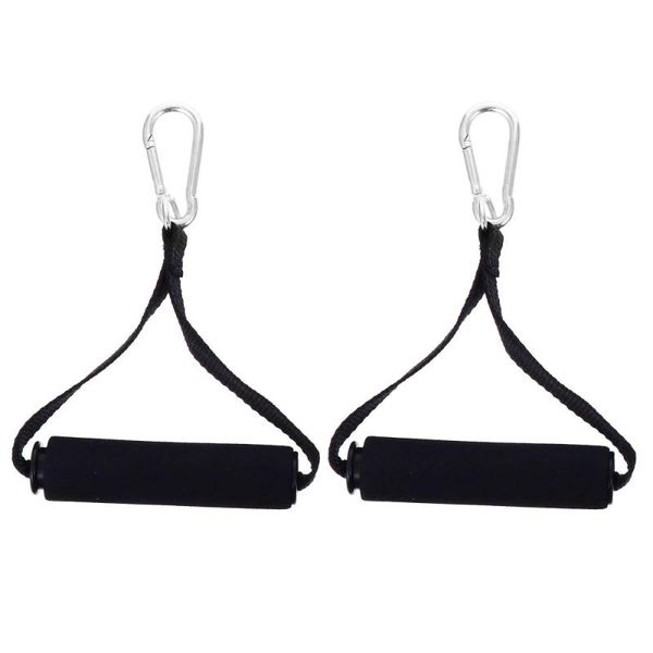 

set of fitness handles exercise rings workout training resistance bands