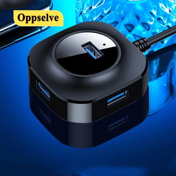 

hubs usb hub 3.0 2.0 4 ports cable 25cm multiple port adapter splitter expander for pc computer
