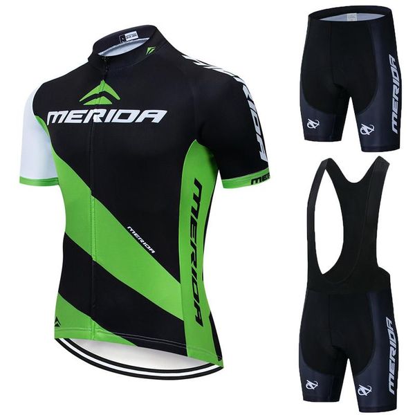 

racing sets 2021 summer cycling set short sleeve mtb bicycle jersey pro breathable mountain bike clothing for men, Black;blue