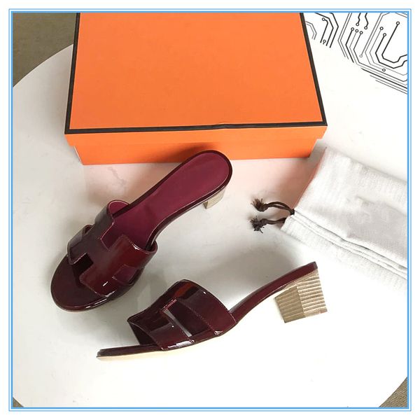 

woman slippers fashion trend lady sandals with heels beach sell well slippers platform women true leather high heel slides shoe size 34-42, Black