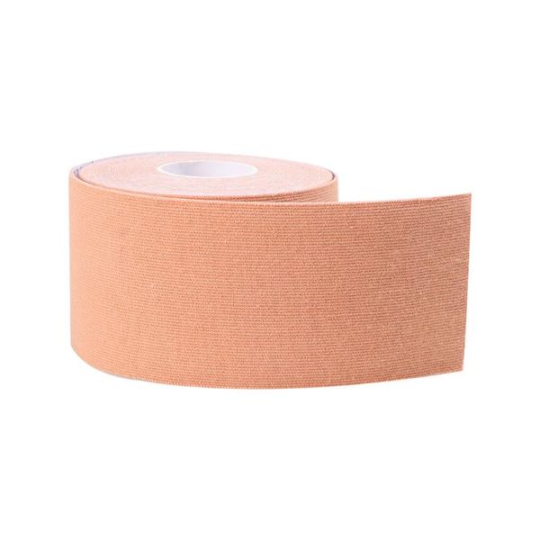 

elbow & knee pads sports athletic kinesiology tape physio muscle strain support pain relief 5cm x 5m (rosy), Black;gray