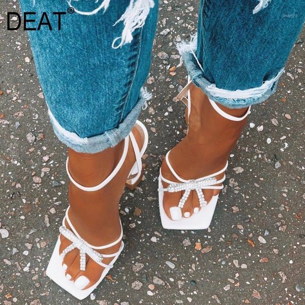 

sandals deat 2021 spring autumn fashion casual hollow out bow rhinestone ribbon high heel shoes women sf5941, Black