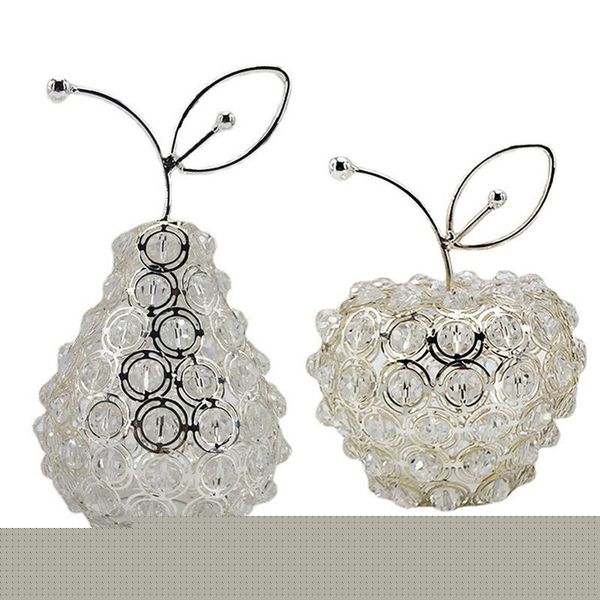 

party decoration 2pcs ornaments apple pear in house exhibition hall wedding gift