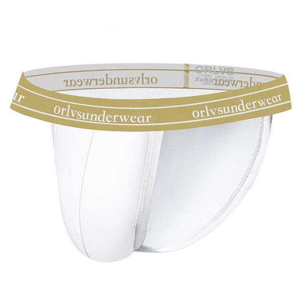 

underpants orlvs men briefs cotton underwear man breathable soft cueca gay bikini slip homme u convex male panties or6220, Black;white