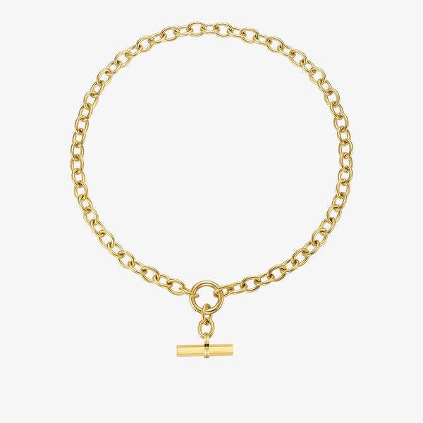 

enfashion hanging bar pendant necklace for women gold color necklaces fashion jewelry stainlsteel bijoux femme party p213232 x0707, Silver