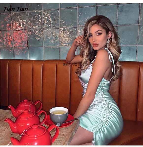 

casual dresses summer dress with satin straps, Black;gray