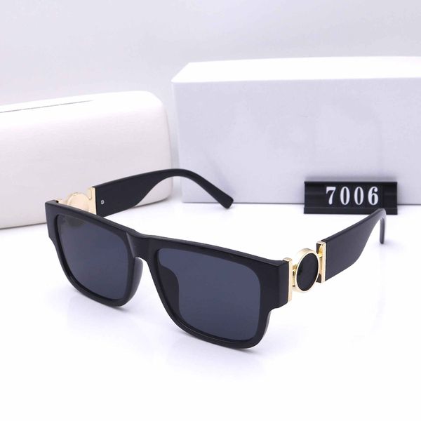 

mens ve4369 black rectangle polarized sunglasses 58mm designer sunglasses luxury sunglasses fashion brand for mens woman glasses, White;black