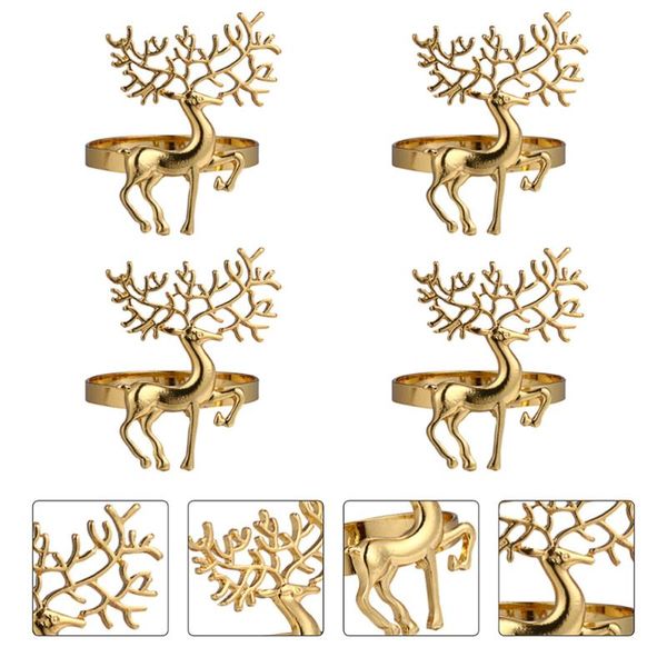 

napkin rings 4pcs decorative holder for wedding party christmas