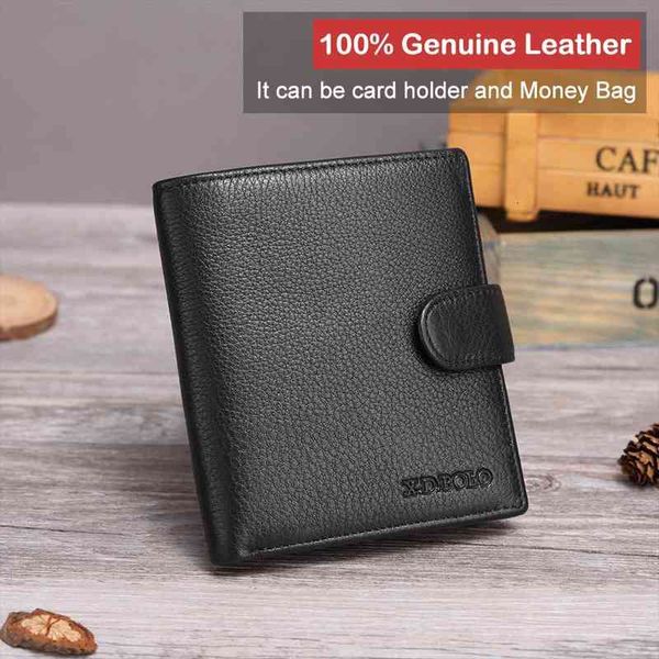 

leather men wallet fashion coin purse card holder genuine wallets portomonee male clutch purses for money, Red;black