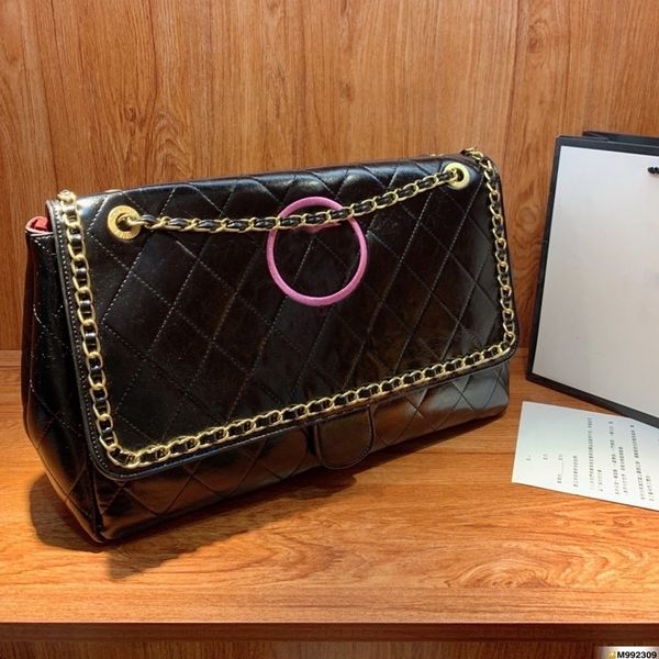 

new fashion style womens bag classic genuine leather shoulder bag luxurys designers bags messenger bags handbag 2021 2246238, Black