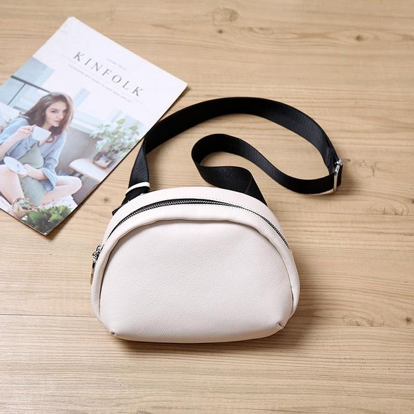 

ins brand designer bags 100% cowhide leather women crossbody bag shell shape female messenger daily use beige shoulder