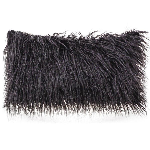 

cushion/decorative pillow single-side long plush waist case nordic style home decor sofa bed chair back cushion cover car