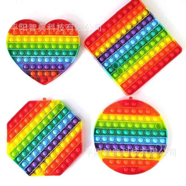 

gobang large rodent control pioneer decompression silicone rainbow round deskeducational toys