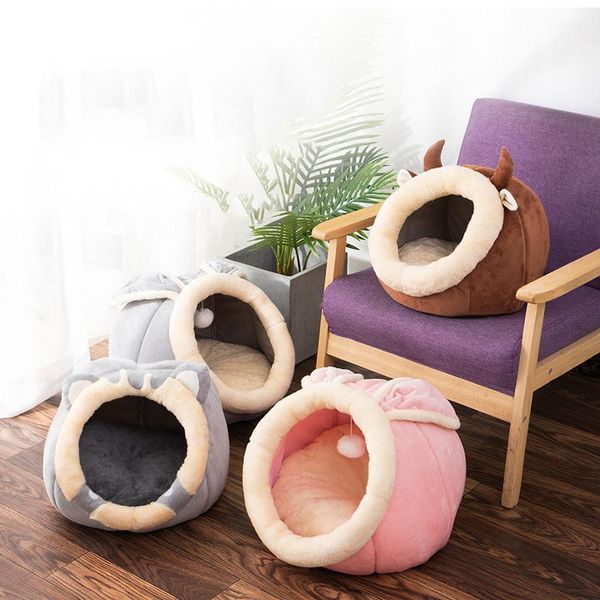 

cat beds & furniture sleep bed house kennel dog tent cushion sofa pet products cama para gato teepee