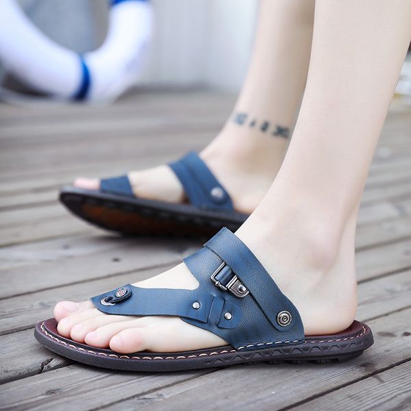 

men women sport trainers large size 47 sandals summer slippers dual-use sandal waterproof non-slip resistant beach shoes flip flops code: 32, Black