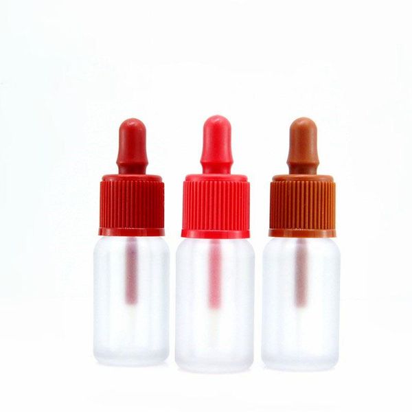 

storage bottles & jars 100pcs empty lip gloss tubes transparent wand refillable lipgloss containers, 4ml