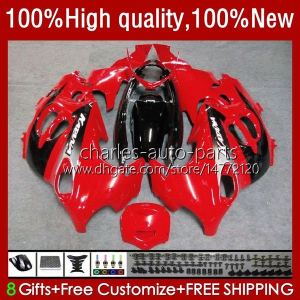 Corpo per suzuki katana gsx750f gsxf600 gsxf-600 gsxf 750 600 cc 33no.36 gsx600f 750cc 600cc 03 04 05 06 07 glossy rosso gsxf750 gsxf-750 2003 2004 2005 2007 tostatura