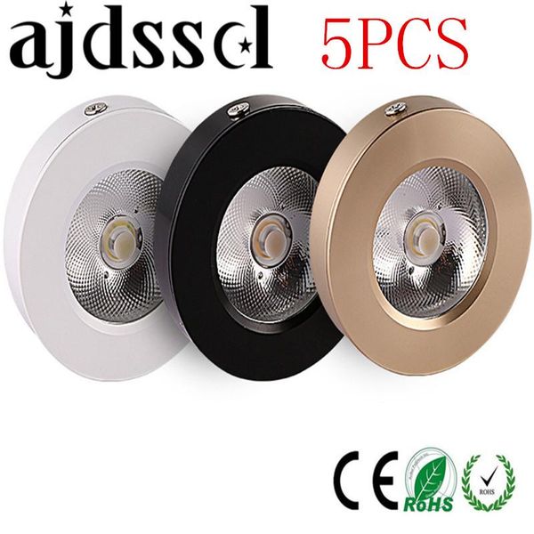 

ultrathinsurface mounted led cob downlight spot light lamp bulbs 3w5w 7w 10w 15w 220v ceiling recessed lights indoor lighting cabinet