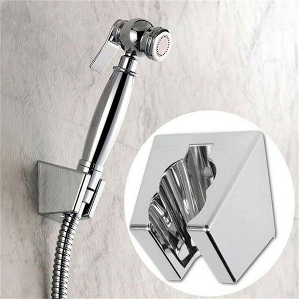

bath accessory set showerhead holder wall mounted bathroom shower bracket modern abs rack portable with sprayer hose