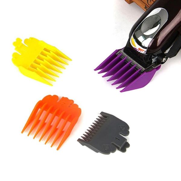 

hair brushes 8pcs 3-25mm clipper limit combs size guide attachments haircutting tool, Silver