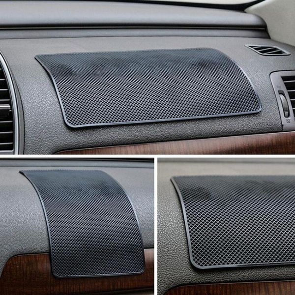 

anti-slip mats 1pcs 18x13cm mat for mobile phone gps coins sunglasses car dashboard sticky pad anti slip car-styling auto accessories