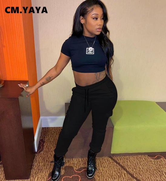 

cm. active women side with pocket pants penciltrousers sporty jogger sweatpants 2021 spring winter women's & capris, Black;white