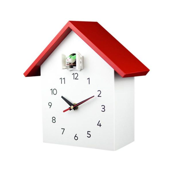 

desk & table clocks pastoral cuckoo clock living room bedroom tweets quartz watch home decor