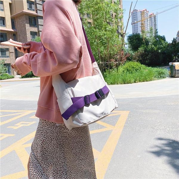 

evening bags fashion bag female 2021 women trend shoulder women's messenger tote nylon for purses and handbags