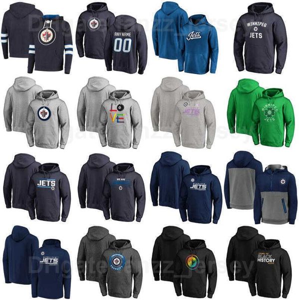 

Pullover Hockey Winnipeg Jets Hoody Jackets Sport 26 Blake Wheeler Hooded 55 Mark Scheifele Hoodies 29 Patrik Laine Sweatshirts 37 Connor, Black