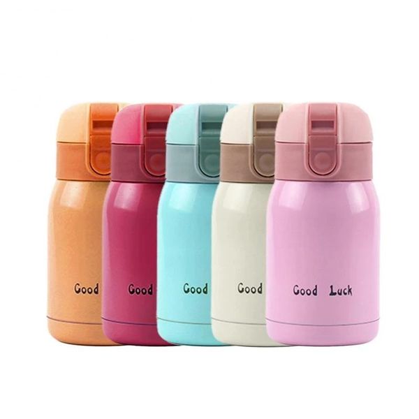 

water bottles mini vacuum flask coffee cup outdoor portable cute net red ins creative student kettle hand teacup