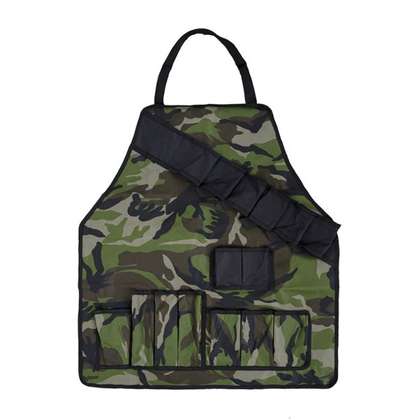 

apron outdoor bbq stain resistant camouflage jungle camping suit