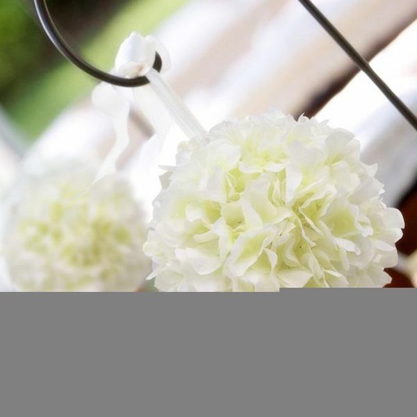 

cm 8" artificial silk hydrangea flower balls wedding party pomander centerpieces home decoration ornament arrival decorative flowers &