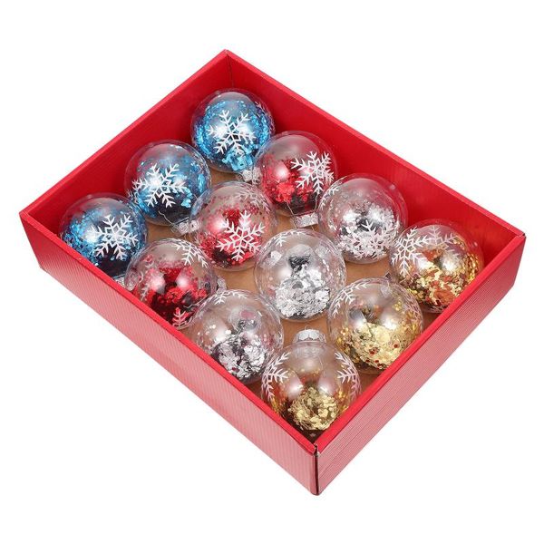 

party decoration 1 box of christmas balls tree hanging ornament xmas decorations