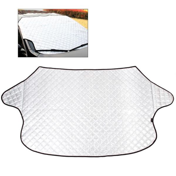 

car sunshade hatchback and sedan universal windshield all weather snow cover & sun shade protection fits most of