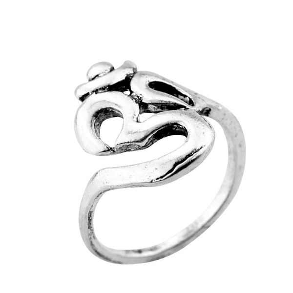 

cluster rings hindoo ohm hindu buddhist aum om ring hinduism yoga india outdoor sport for women men religious symbol jewelry, Golden;silver