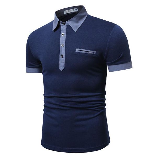 

men's polos mens short sleeve button collar shirts for casual, White;black