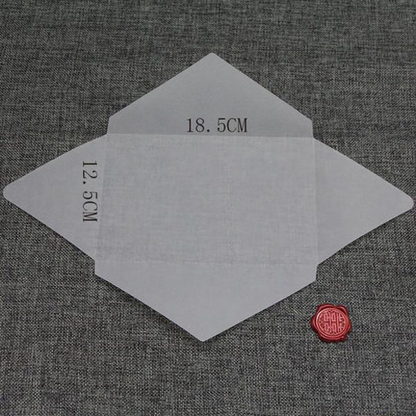 

greeting cards 30pcs/lot semi-transparent sulfuric acid paper envelopes for diy postcard /card