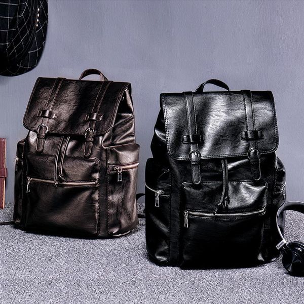 

backpack 2021 men's bag casual shoulder large capacity travel business computer student school
